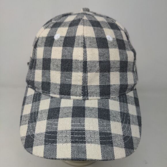 Cocus Pocus Men's Slideback Hat Multicolor Plaid Pattern Size OS Poly Blend - Picture 2 of 7